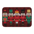 Axyaa Christmas Nutcracker Welcome Mat: Festive Home Decor Anti-Slip Carpet
