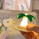 Axyaa Cartoon Coconut Tree Night Light - Ideal Children's Bedroom Desk Lamp