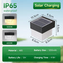 Axyaa Solar Wall Lamp Outdoor Waterproof LED Yard Street Garden Light