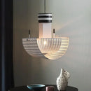 Axyaa Modern Art Iron Ceiling Chandelier Kitchen Bedside Lamp White Black Decor