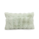 Axyaa Faux Rabbit Fur Pillow Cover for Sofa, Bed, or Chair - Soft, Fluffy, Decorative
