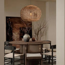 Axyaa Wind Vine Weaving Chandelier: Retro Countryside Lighting for Southeast Asian Style