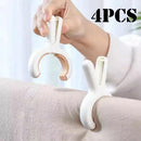 Axyaa Beach Towel Clips Set - Heavy Duty Quilt Clamp for Drying Towels & Blankets