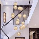 Axyaa LED Pendant Light Chandeliers for Living Room Indoor Lighting