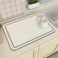 Axyaa Striped Geometry Kitchen Mat Set