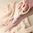 Axyaa Panda Peeler Scissors & Knife Set - Stainless Steel, Multifunctional Kitchen Tools