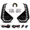 Axyaa LED DRL Toyota Hilux Revo 2024 2025 Daytime Running Lights Turn Signal Fog Lamps
