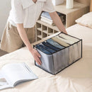 Axyaa Clothes Storage Box Jeans Organizer Drawer Bra Socks Underwear Organizer