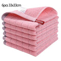 Axyaa Cotton Kitchen Towels Set of 4, Ultra Soft Absorbent Dishcloths