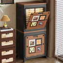 Axyaa Folding Clothing & Quilt Storage Box | Large Capacity Storage Cabinet