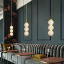 Axyaa Nordic Light Luxury Bedhead Pendant for Living Room, Bedroom, Dining, Bar, and Desk.
