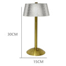Axyaa LED Touch Dimming Table Lamp for Decorative Ambiance in Various Settings