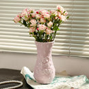 Axyaa Retro Rose Ceramic Vase Highend Home Decor Ornaments
