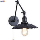 Axyaa Vintage Loft LED Wall Lights with Pull Chain Switch for Bathroom Mirror Stair Light