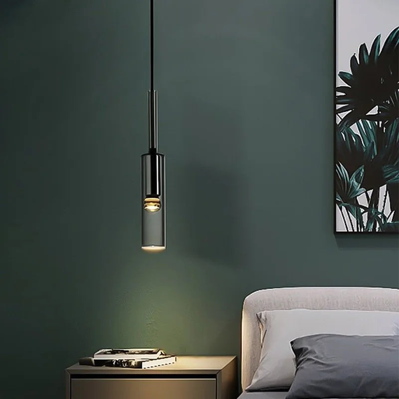Nordic Glass Chandelier for Living Room Bedroom Kitchen Lighting Pendant Lights