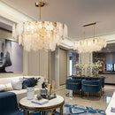 Axyaa Luxury Cloud Glass Chandelier for Living Room and Bedroom