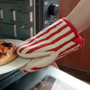 Axyaa Japanese Polka Dot Oven Gloves - Heat-Resistant & Stylish Kitchen Tools