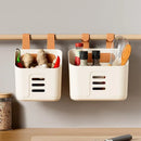 Axyaa Wall Hanging Storage Basket: Durable & Multifunctional Kitchen Organizer