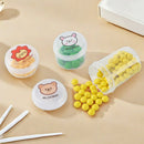 Axyaa Transparent Sealed Pill Box | Travel Pill Organizer Box | Dustproof Tablet Bottles