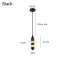 Axyaa Marble LED Pendant Light - Luxe Minimalist Nordic Design