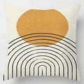 Axyaa Abstract Line Pattern Decorative Pillow Cover