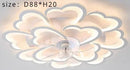 Axyaa Luxury Modern Ceiling Fan Lamp for Living & Dining Room
