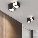 Axyaa Modern Minimalist Square LED Ceiling Lamp for Living Room Dining Room