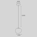 Axyaa Contemporary Indoor Chandeliers for Stairs & Living Room Lighting