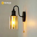 Axyaa Industrial Windshield Lights: Retro Iron Scones for Staircase, Bedside & Aisle Lighting
