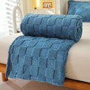 Axyaa Cozy Flannel Fleece Blanket, 180*200cm, Single Double Size