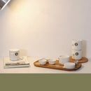 Axyaa Portable Travel Kung Fu Tea Set with Disposable Teapot and Cup
