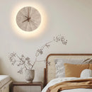 Axyaa Vintage Wabi Sabi LED Wall Lights Living Room Yellow Travertine Stair Bedside Lamps