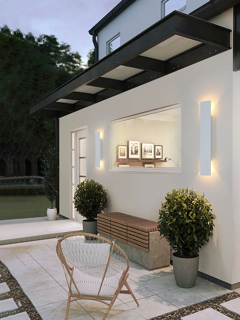 Axyaa Waterproof Outdoor Wall Lamp - 18w LED Sconce