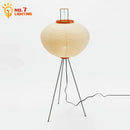 Axyaa Akari Noguchi Rice Paper Floor Lamp LED E27 Vintage Japanese Style
