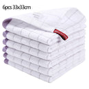 Axyaa Super Absorbent Cotton Kitchen Towel Set for Home Cleaning and Drying