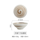 Axyaa Ceramic Ramen Bowl - Rain-Hat Shaped for Home and Restaurant
