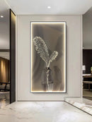 Axyaa Feather LED Wall Lamp for Modern Home Decor