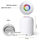 Axyaa LED Touch Night Light USB Charging Colorful Atmosphere Remote Control Table Lamp