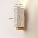 Axyaa Cream Sconce Light: Minimalist LED Wall Lamp for Home Decor & Atmosphere