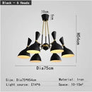 Axyaa Nordic LED Multi-Head Pendant Light for Home and Business Décor