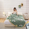 Axyaa Summer Cotton Quilts: Soft, Breathable, and Lightweight Comforter, Perfect for Office Naps