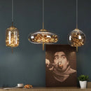Axyaa Modern Gypsophila Glass Chandelier for Hotel Lobby and Living Room