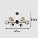Axyaa Salon Chandelier Ceiling Lamps Pendant Lights Indoor Lighting Fixtures