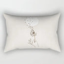Axyaa Geometric Animal Print Sofa Pillowcase - Nordic Design