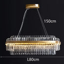 Axyaa Crystal Chandelier for Living Room, Bedroom, Dining Room & Home Decoration