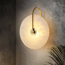Axyaa Nordic Marble LED Wall Sconces Modern Indoor Lighting for Home Decor