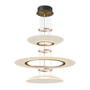 Axyaa Aluminum LED Pendant Lamp: Modern, Simple Design for Living & Dining Rooms