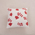 Axyaa Christmas Hat Velvet Chenille Pillowcase 45x45cm