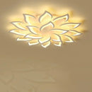 Axyaa Modern Flower Pattern Acrylic LED Chandelier for Home Lighting Decor