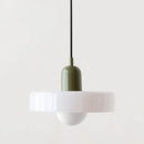 Axyaa Retro Glass Pendant Lamp LED Modern Design for Dining Room Bedroom Living Room